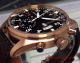 2017 Replica IWC Big Pilot Chronograph Watch Rose Gold Black Leather (3)_th.jpg